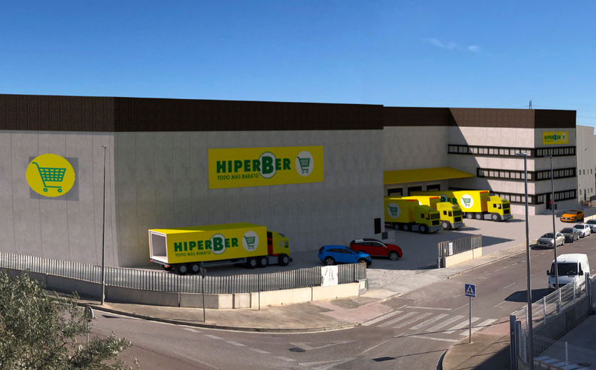 Hiperber steigert Umsatz um acht Prozent: Ein Lagergebäude von Hiperber.