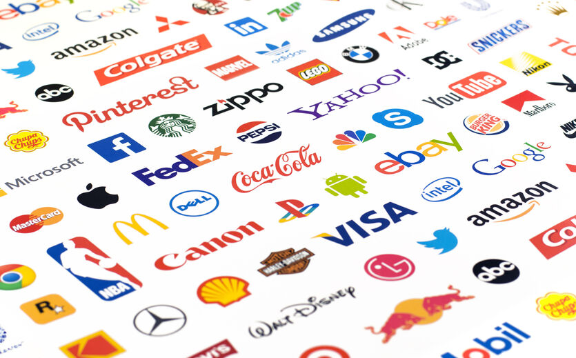 Trendreport: zahlreiche Marken-Logo