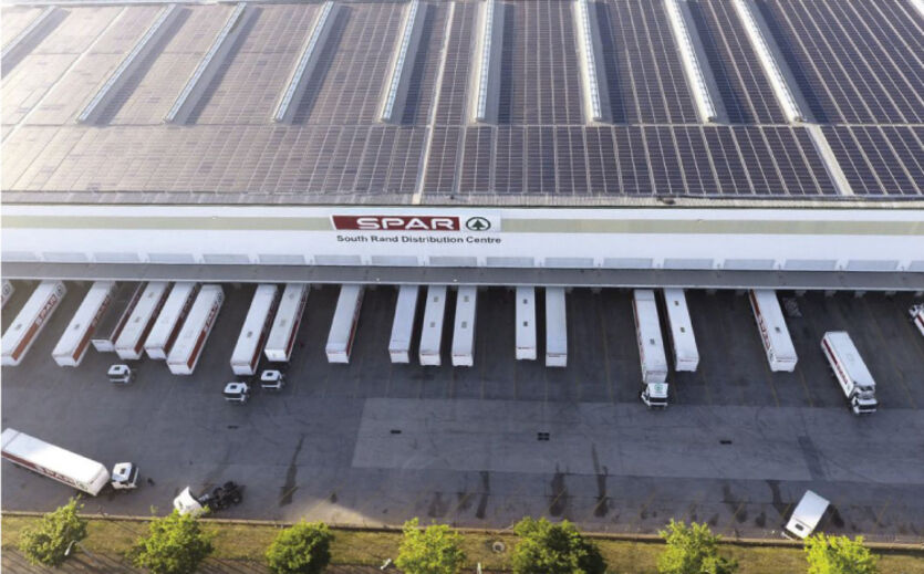 Spar erzeugt mehr Solarstrom in seinen Verteilzentren
