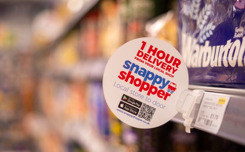 Snappy Shopper liefert erstmals außerhalb des britischen Festlands