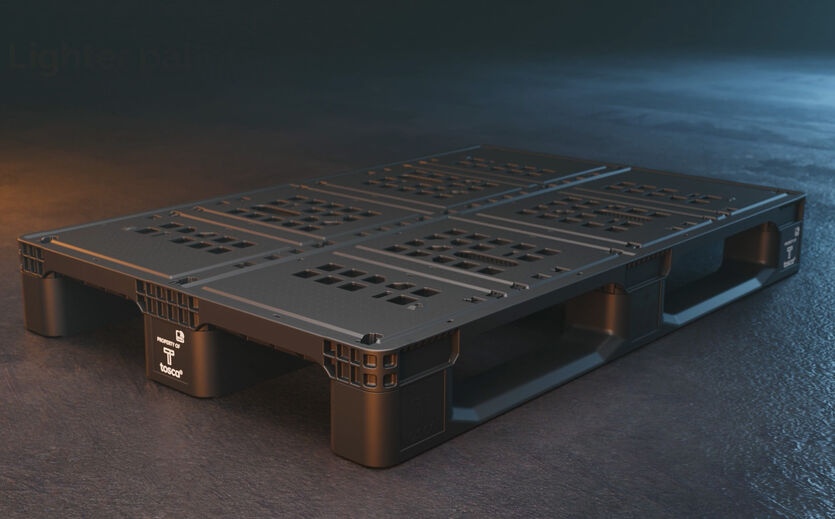 Tosca und Cabka entwickeln recyclebare Kunststoffpalette 