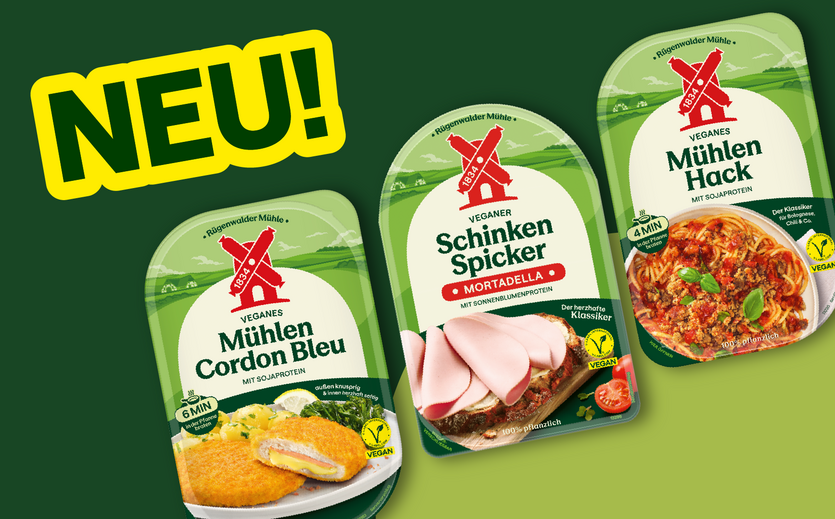 Artikelbild zu Artikel Rügenwalder Mühle erneuert ihr Verpackungsdesign