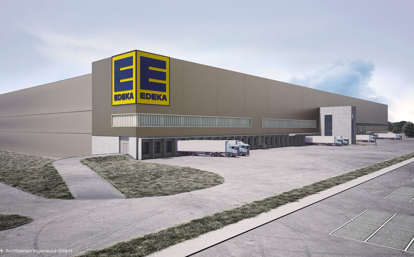 Artikelbild zu Artikel Edeka Hessenring baut hochautomatisiertes Zentrallager