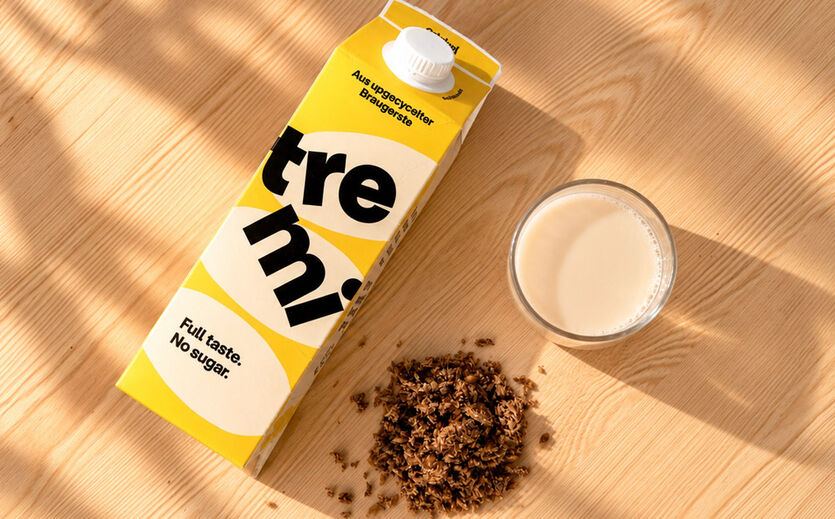 Artikelbild zu Artikel Start-up bringt Milchalternative aus Biertreber auf den Markt