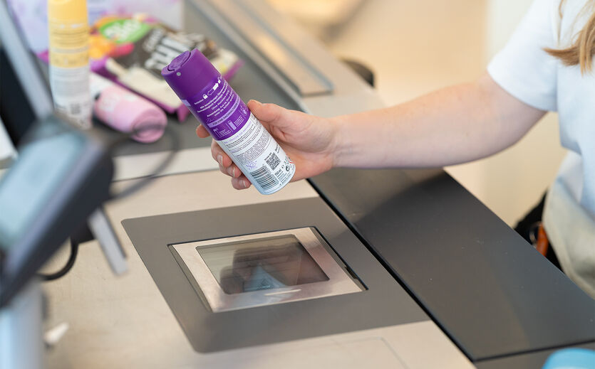 Artikelbild zu Artikel Drogeriekette dm testet QR-Codes an der Kasse