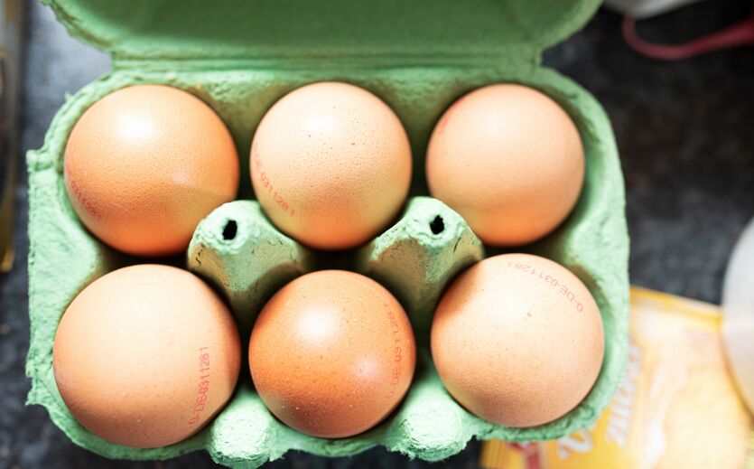 Artikelbild Rewe-Eier ohne Kükentöten