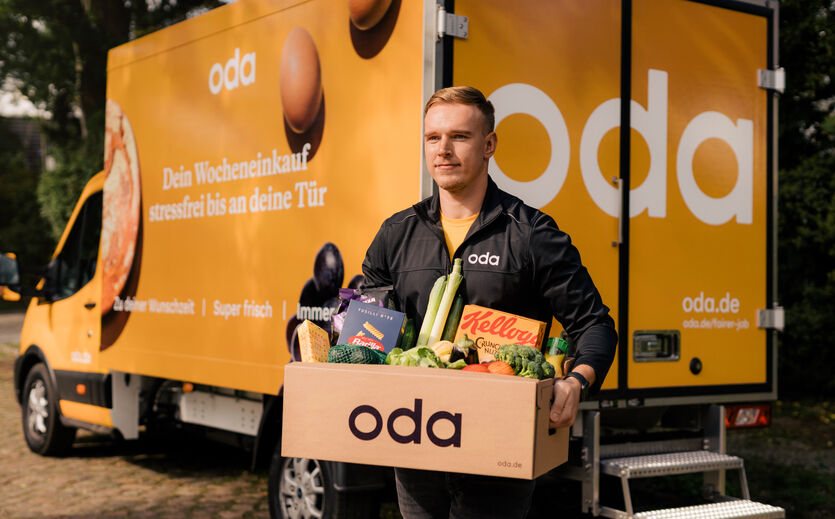 Online-Supermarkt Oda startet erst 2023 in Deutschland 