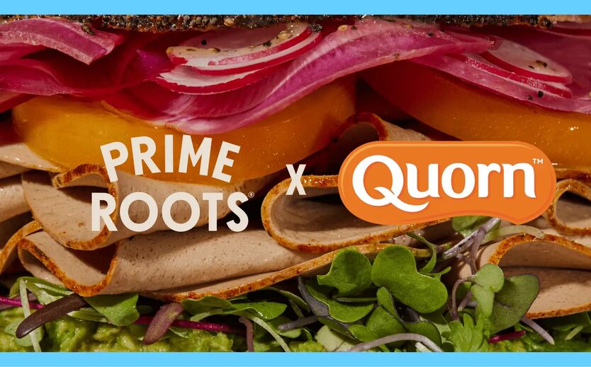 Artikelbild Quorn und Prime Roots kooperieren