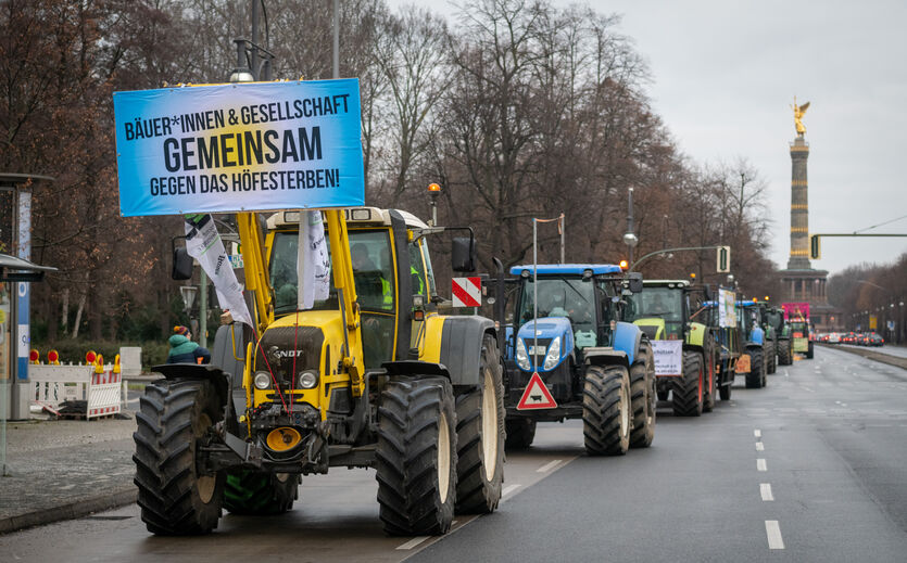 Neue Bauernproteste und Regierungspläne