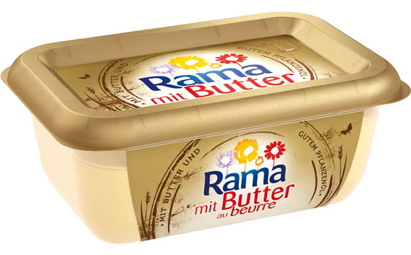 Rama mit Butter / Unilever Deutschland