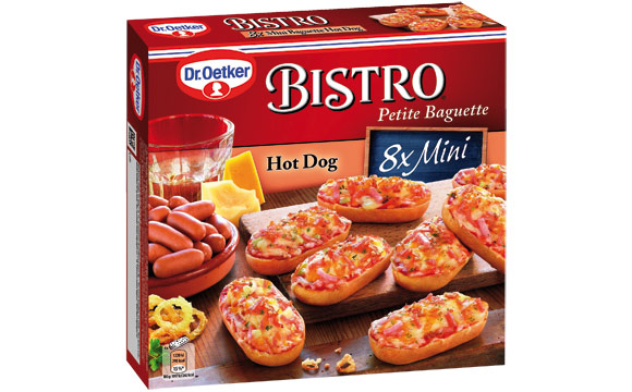 Bistro Mini Baguettes Hot Dog / Dr. August Oetker Nahrungsmittel