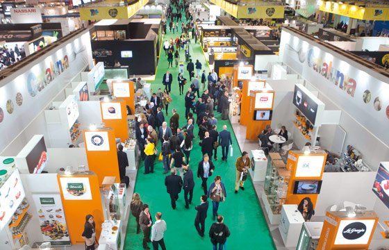 Im Aufwind: Die Wirtschaftskrise in Spanien hat den Unternehmen zugesetzt. Bei den 3.800 Alimentaria-Ausstellern herrschte jedoch Zuversicht. Die Geschäfte liefen besser als noch bei der Messe im Jahr 2012.