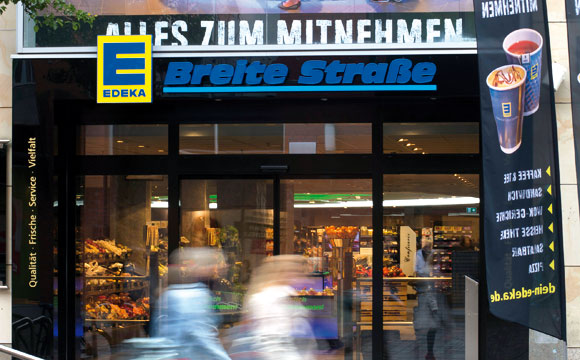 Kompetenz Design: Supermärkte müssen auch „cool“ gestaltet sein.