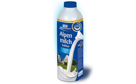 Alpenmilch von Weihenstephan