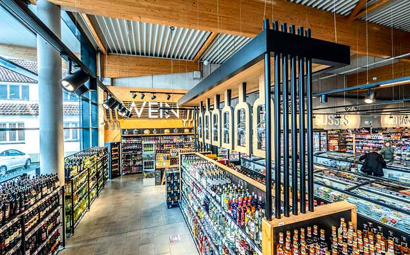 Ostwestfalen ist keine Weinregion, dennoch hat der Elli-Markt eine große Auswahl.