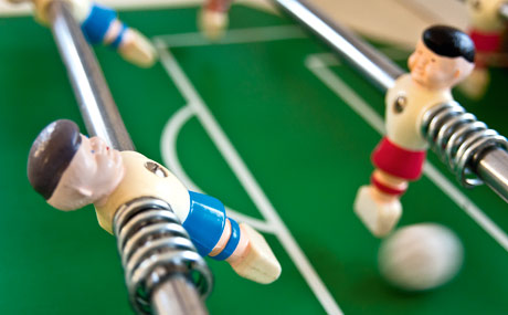 Für viele in Industrie und Handel ist der Fußball an sich der Anknüpfungspunkt.