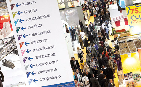 Anziehend: Das Interesse an der Alimentaria in Barcelona ist gestiegen -  Mehr Besucher als vor zwei Jahren sahen sich in den sieben Hallen um.