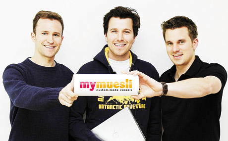 Mymuesli ist im Internet, über eigene Shops und über ausgewählte Märkte im stationären Handel präsent.
