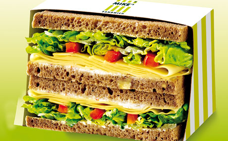 Bei Sandwiches scheint das Potential bei weitem noch nicht ausgeschöpft.