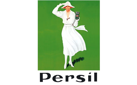 1922: die „Weiße Dame“ wird zur Werbe-Ikone.