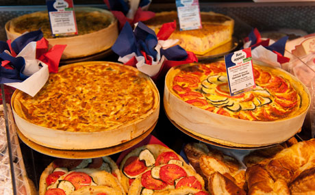 Quiches und französische Spezialitäten der Firma Dicke Foods