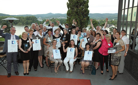 Käse-Star: Die erfolgreichen Teams feierten.