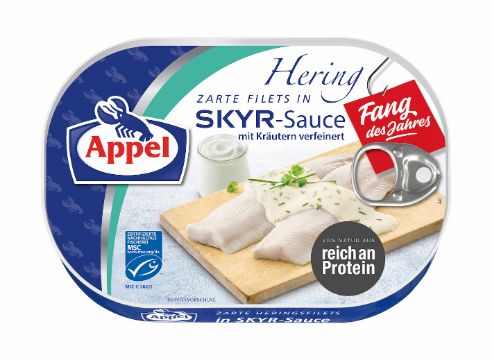 Fang des Jahres 2020: MSC Heringsfilets in Skyr-Sauce verfeinert mit Kräutern