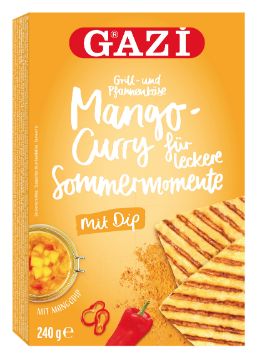 Grill- und Pfannenkäse Sommermomente Mango-Curry 