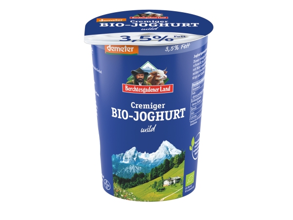 DEMETER Cremiger Bio-Joghurt mild, 3,5% Fett