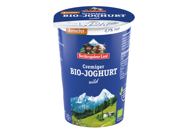 DEMETER Cremiger Bio-Joghurt mild, 1,7% Fett