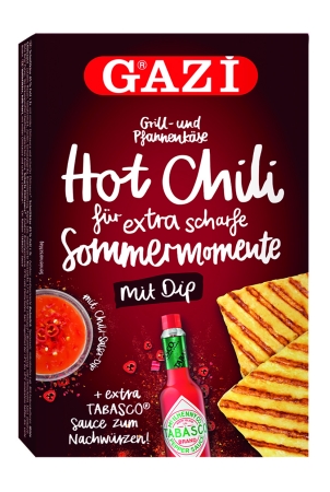 Grill- und Pfannenkäse Hot Chili Sommermoment 45% i. Tr. 