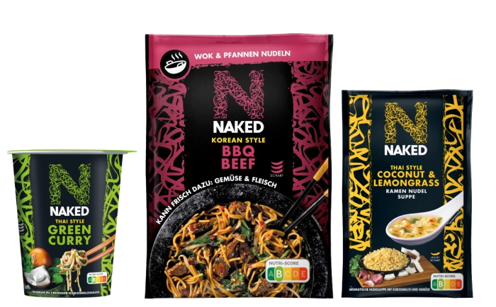 Neue Premium-Marke NAKED mit 13 modernen Instant-Gerichten 