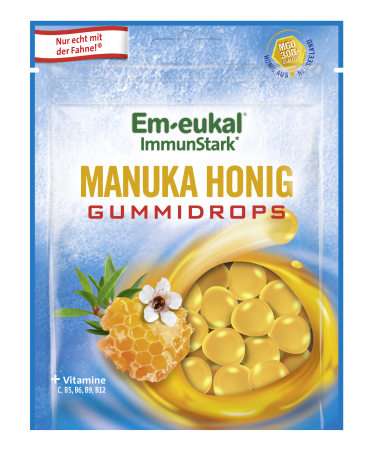 Em-eukal ImmunStark* Gummidrops Manuka Honig