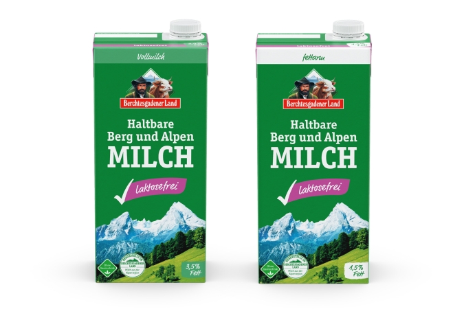 Haltbare Berg- und Alpenmilch 1,5% und 3,5% laktosefrei
