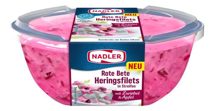 Rote Bete Heringsfilets