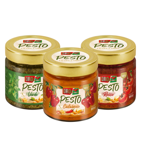 Die neue ORO di Parma Pesto-Range