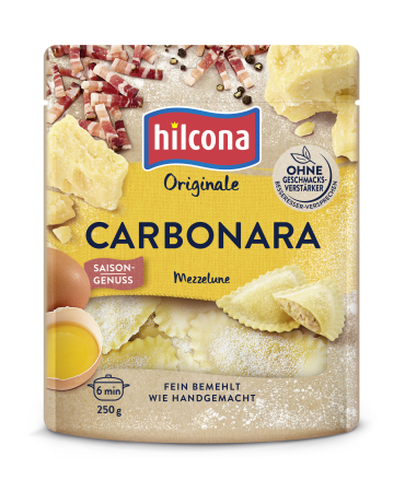 Mezzelune Carbonara