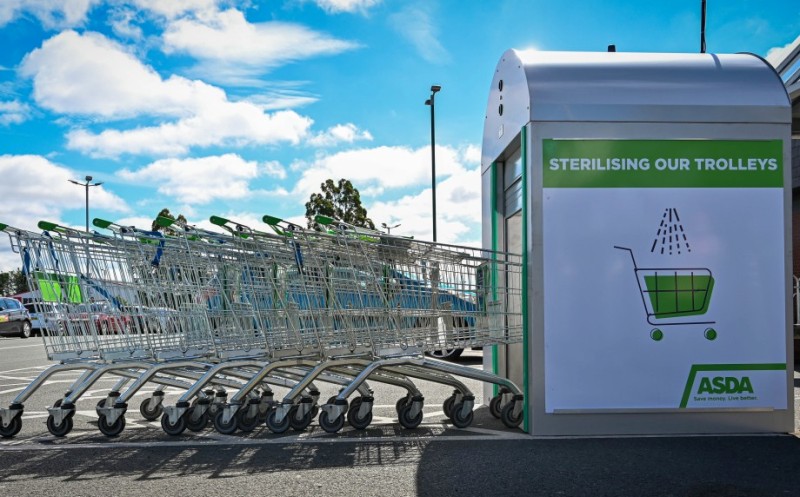 Artikelbild Asda testet „Trolley Wash“