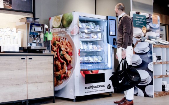 Artikelbild Albert Heijn testet Lebensmittelautomaten