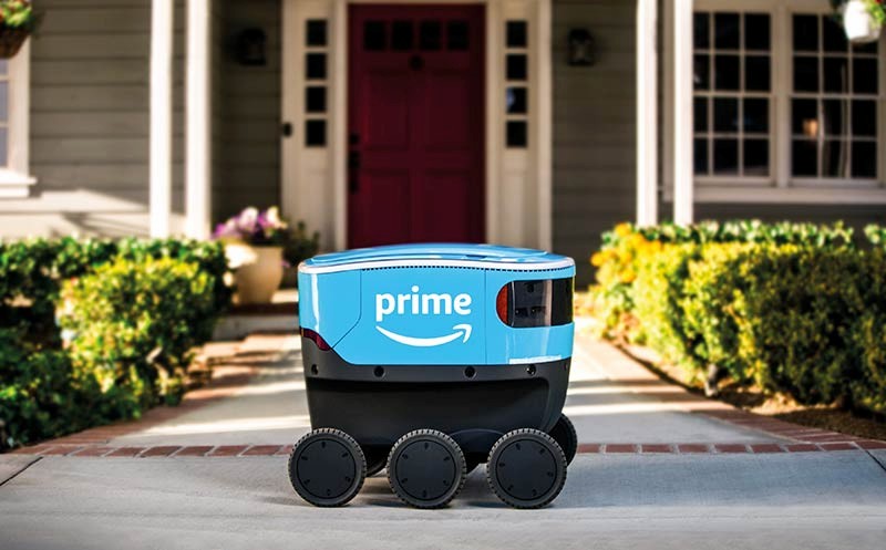 Lieferroboter von Amazon scheitert