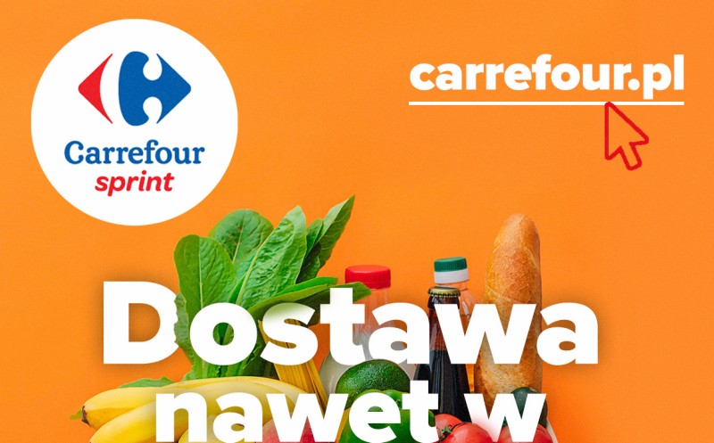 Artikelbild Carrefour Sprint liefert Lebensmittel