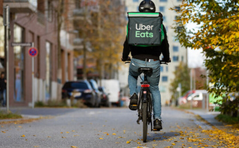Artikelbild zu Artikel Uber Eats jetzt auch in Stuttgart und Offenbach aktiv